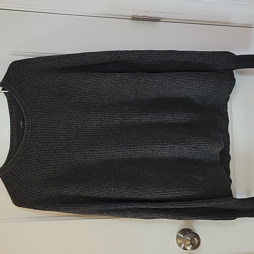 J. Crew Heritage Cotton Shaker-Stitch Crewneck Sweater